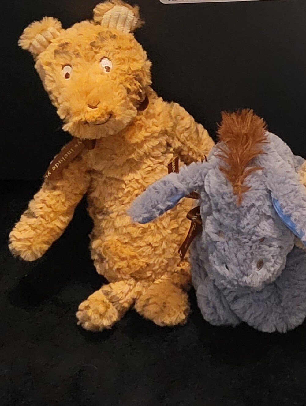 Soft Beige Plush Teddy Soft Pooh Piglet Tigger Eyore Never Used